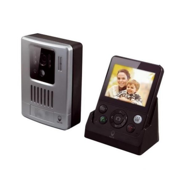 Interfon video wireless SCS Sentinel WDP-200, Ecran 3.5 inch, Detectie miscare, Captura foto, Distanta transmisie 200 m [1]