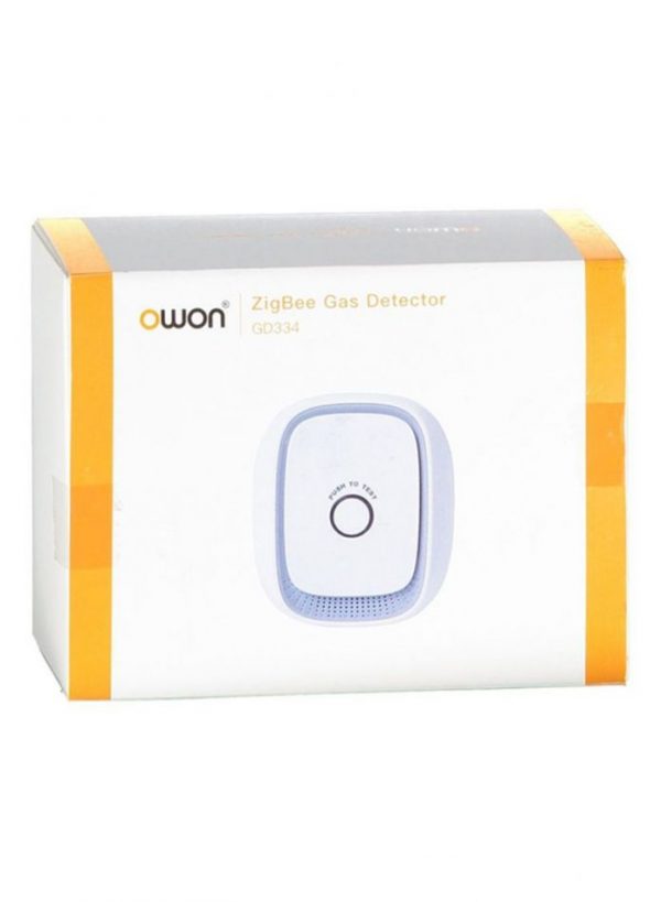 Detector inteligent de gaz Owon, Wi-Fi, ZigBee, Control aplicatie, Alarma 75 dB [1]