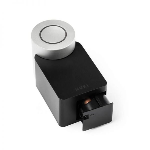 Incuietoare inteligenta Nuki Smart Lock 2.0, Wireless, Bluetooth 4.0, Control aplicatie, Raza detectie 10 m [1]