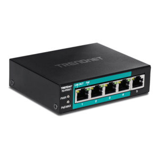 DVR si NVR - Switch 4 porturi Fast Ethernet Long Range 250m PoE+ 60W'1 port Fast Ethernet - TRENDnet TE-FP051