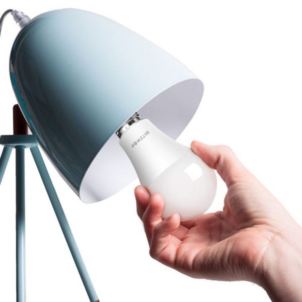 Bec Smart LED RGB, BlitzWolf BW-LT21, 10 W, Bulb, 900 LM, 3000K, E27, Comanda vocala [1]