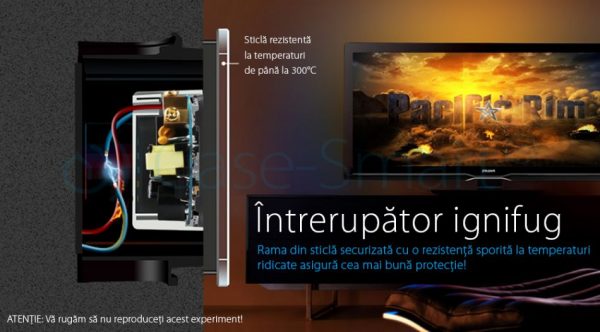 Intrerupator simplu cu touch Livolo din sticla – protocol ZigBee, Control de pe telefonul mobil [1]