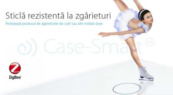Intrerupator simplu cu touch Livolo din sticla – protocol ZigBee, Control de pe telefonul mobil [1]