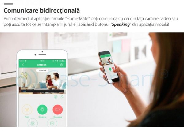 Camera de supraveghere inteligenta 360 Wi-Fi, Orvibo cu infrarosu – SC30PT [1]