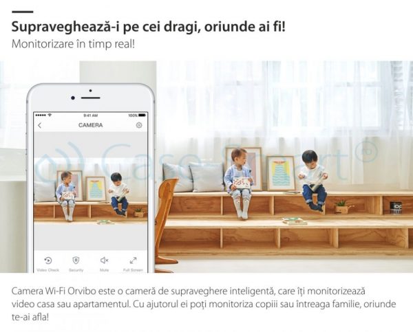 Camera de supraveghere inteligenta 360 Wi-Fi, Orvibo cu infrarosu – SC30PT [1]