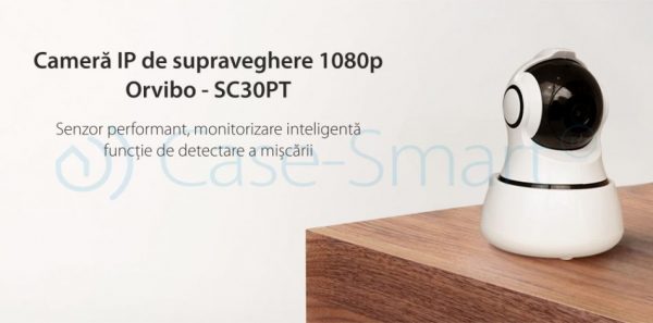 Camera de supraveghere inteligenta 360 Wi-Fi, Orvibo cu infrarosu – SC30PT [1]