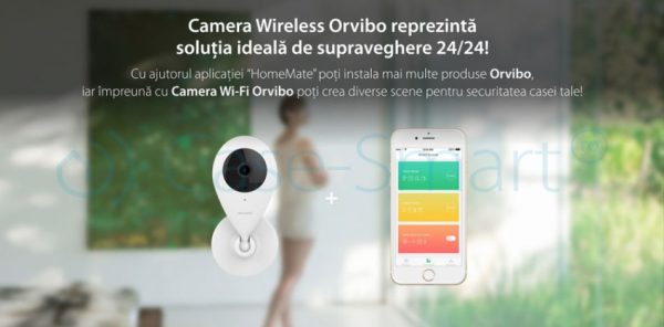 Camera de supraveghere inteligenta Wi-Fi Orvibo cu infrarosu [1]
