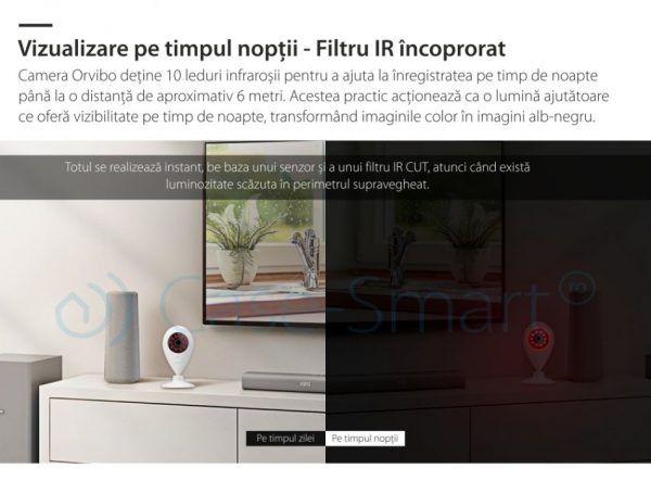 Camera de supraveghere inteligenta Wi-Fi Orvibo cu infrarosu [1]