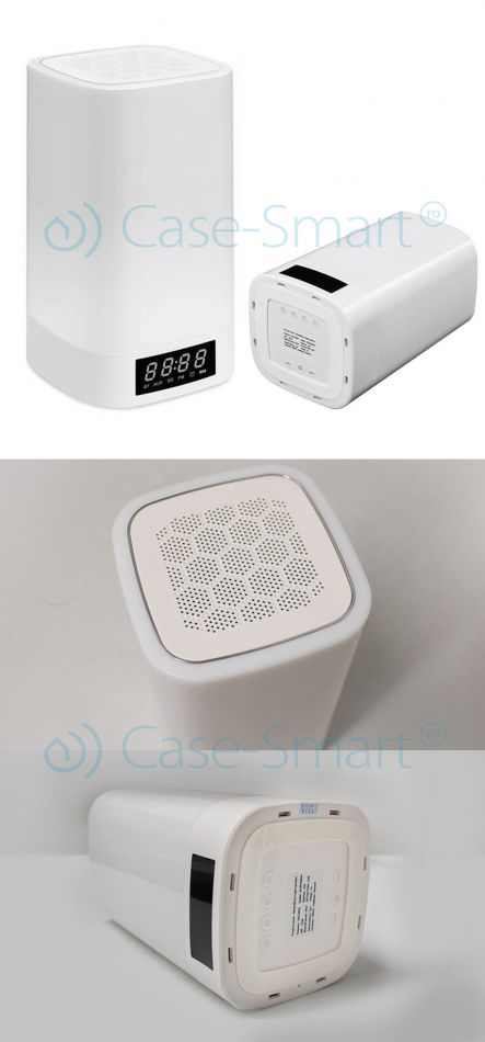 Boxa RGB wi-fi, ceas alarma, Bluetooth Red Sun WBSL-Q6 [1]