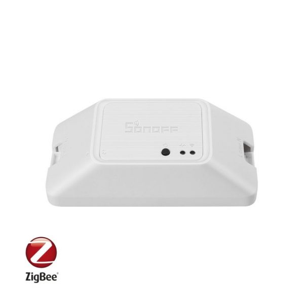 Releu wireless Sonoff Basic R3, Protocol ZigBee, Control aplicatie, Compatibil cu asistenti vocali [1]