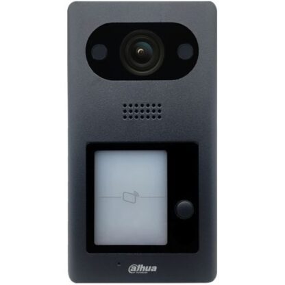 Post exterior videointerfon Dahua VTO3211D-P, Camera HD 2MP, Cititor, 1 buton acces, IP65, IK08 [1]