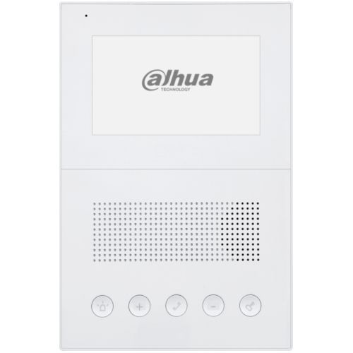 Post interior audio Dahua IP VTH2201DW, 5 butoane, Intercom, Alarma [1]