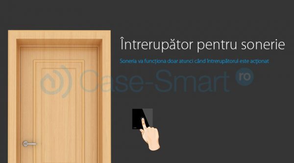 Buton sonerie cu touch Livolo din sticla [1]
