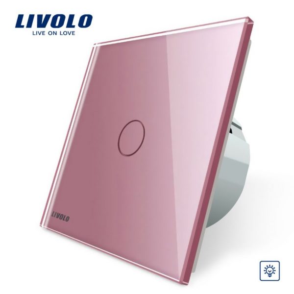 Intrerupator cu variator cu touch Livolo din sticla [1]