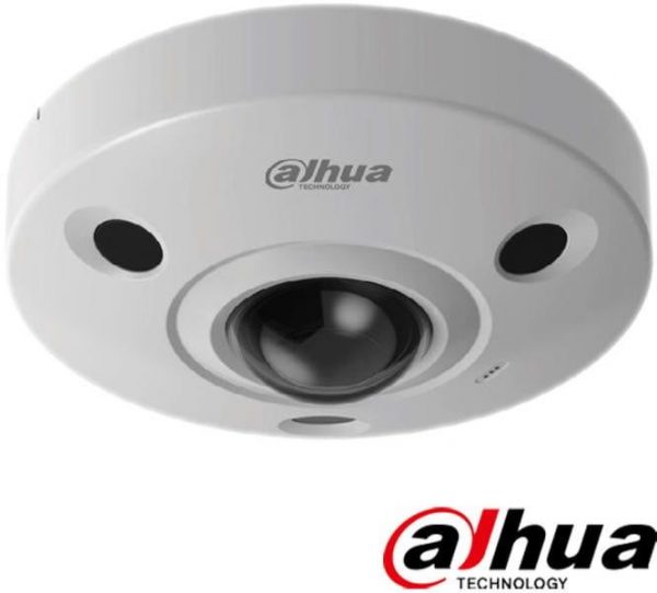 Camera supraveghere video  Dome Dahua Fisheye 8MP HAC-EBW3802 , IR 15 m, 2.5 mm, microfon [1]