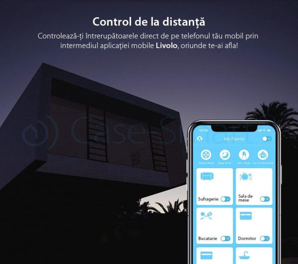 Hub Livolo ZigBee Control WiFi wireless albastru [1]