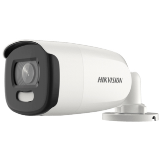 Camera supraveghere turbo hd Hikvision - ColorVU - Camera AnalogHD 5MP'lentila 2.8mm'Lumina alba 40 m - HIKVISION DS-2CE12HFT-F28