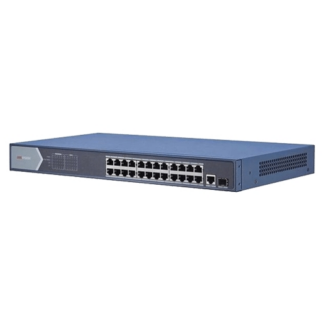 Switch 24 porturi PoE 1000Mbps'1xRJ45 + 1xSFP Gigabit uplink - HIKVISION DS-3E0526P-E