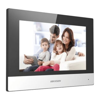Videointerfoane - Monitor videointerfon Touch Screen TFT LCD 7 inch'conectare 2 fire'Wifi - HIKVISION DS-KH6320-WTE2