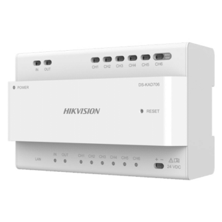 Cablu alarma - Distribuitor Video/Audio pentru 6 posturi - HIKVISION DS-KAD706