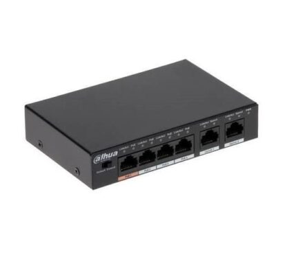 Switch Dahua PFS3006-4GT-60 PoE 4+2 porturi Gigabit, 60W [1]