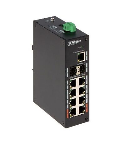 Switch Dahua PFS3211-8GT-120, PoE 8+1 Gigabit, 2 x SFP, 120W [1]
