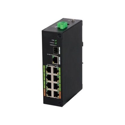 Switch Dahua ePoE LR2110-8ET-120 8 porturi PoE, 1 x Gigabit, 1 x SFP, 120W [1]