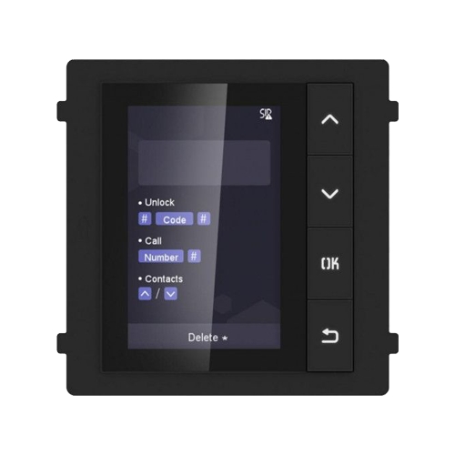 Modul afisaj LCD TFT pentru Interfon modular - HIKVISION DS-KD-DIS [1]