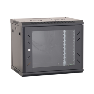 Rack perete 12U 19'' 600x450'negru - ASYTECH Networking ASY-12U-6045W