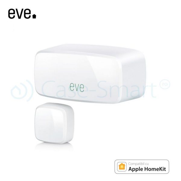 Senzor de contact pentru usi si ferestre Eve Door & Window, Compatibil cu Apple HomeKit, Wireless [1]