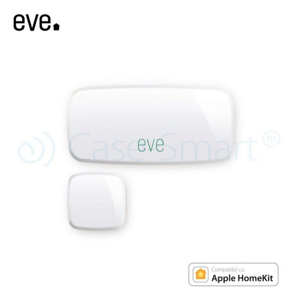 Senzor de contact pentru usi si ferestre Eve Door & Window, Compatibil cu Apple HomeKit, Wireless [1]
