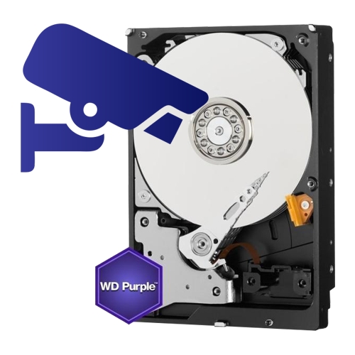 Hard disk 1TB - Western Digital PURPLE WD10PURX [1]