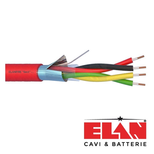 Cablu de incendiu E120 - 2x2x0.8mm, 100m [1]