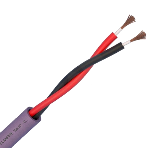 Cablu EVAC 2x1.5 PH120, LSZH, 100m - Elan [1]