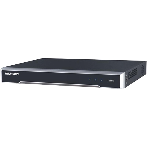NVR 8 canale cu rezolutie 4K  Hikvision DS-7608NI-K2 ,  intrare audio. 4 intrari de alarma. [1]