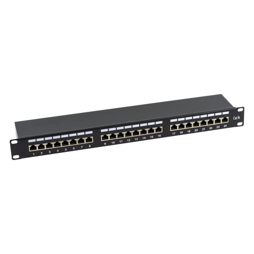 Patch Panel 1U'FTP cat5e'24 porturi RJ45 - ASYTECH Networking ASY-PP-FTP5E-24 [1]