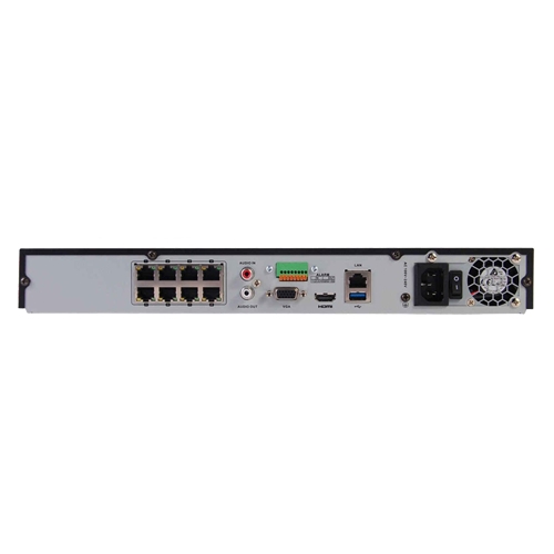 NVR 4K AcuSense 8 canale 12MP'8 porturi PoE - HIKVISION DS-7608NXI-I2-8P-S [1]
