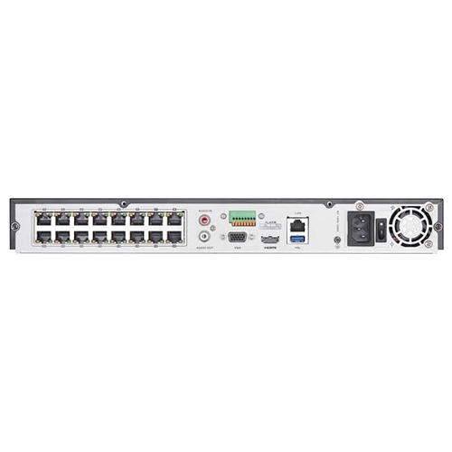 NVR 4K AcuSense 16 canale 12MP'16 porturi PoE - HIKVISION DS-7616NXI-I2-16P-S [1]