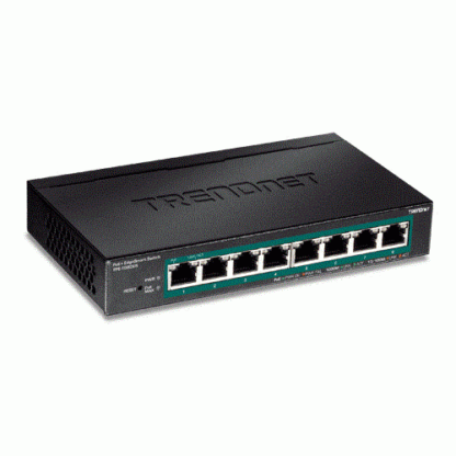 Switch 8 porturi Gigabit PoE+ 64W - TRENDnet TPE-TG82ES [1]