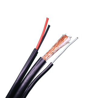 Cablu RG 59 coaxial CCA cu Sufa de 1.2mm si Alimentare 2x1 mm, 305m [1]