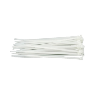 Lichidare stoc - Brida plastic 4 x 250 mm (100 bucati) culoare alba