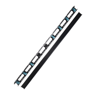 Rack-uri si accesorii - Organizator vertical cabluri, metalic, 42U - ASYTECH Networking ASY-VCM-42