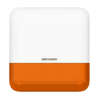 Sirena wireless AX PRO de exterior cu flash, led Portocaliu, 868Mhz - HIKVISION DS-PS1-E-WE-O [1]