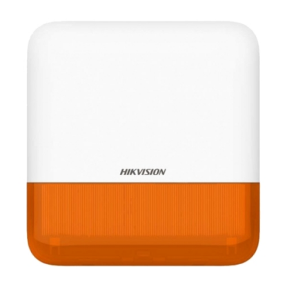 Sirena wireless AX PRO de exterior cu flash, led Portocaliu, 868Mhz - HIKVISION DS-PS1-E-WE-O [1]