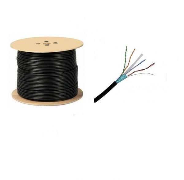 Cablu FTP CAT6 Cupru 100%  4*2*0.57mm 23 AWG tambur 305m [1]