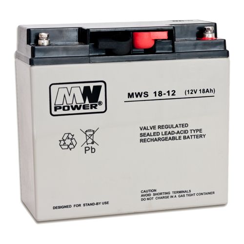 Acumulator 12V, 18Ah - MWS MWS12-18 [1]