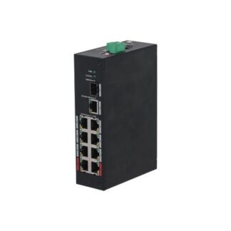 Retelistica - Switch Dahua PFS3110-8ET-96-V2, PoE Industrial 8 porturi, 1x Gigabit, 1x SFP, 96W