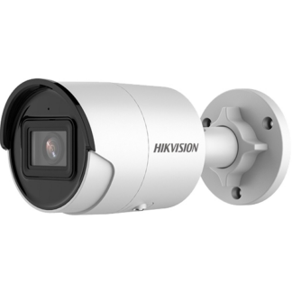 Camera supraveghere - Camera IP AcuSense 8 MP, lentila 2.8 mm, SD-card, IR 40m, Audio - HIKVISION