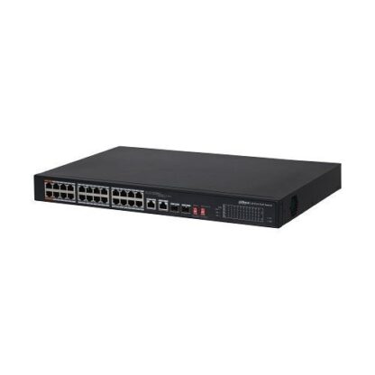 Switch Dahua PFS3226-24ET-240 24 porturi PoE + 2 Port Gigabit + 2 SFP Combo, 240W [1]