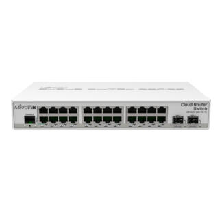 Solutii MikroTik - Cloud Router Switch 24 x Gigabit, 2 x SFP+ - Mikrotik CRS326-24G-2S+IN